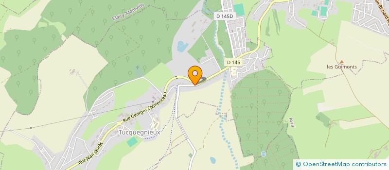 localisation de l'entreprise MB DEVELOPPEMENT  TUCQUEGNIEUX