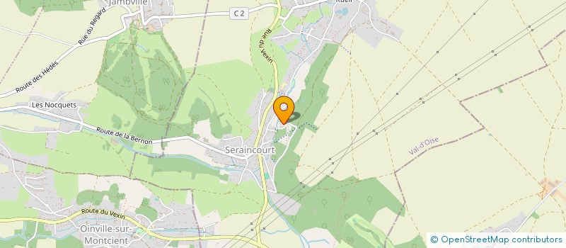 localisation de l'entreprise MB DEVELOPPEMENT  SERAINCOURT