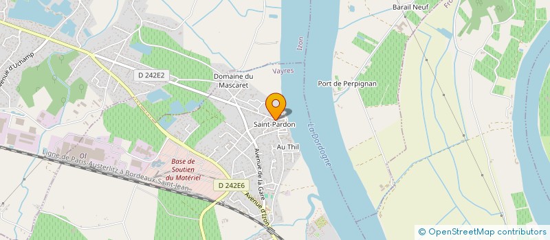 localisation de l'entreprise MB DIFFUSION SARL à VAYRES