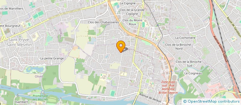 localisation de l'entreprise MB DIGITAL ASSIST à OLIVET