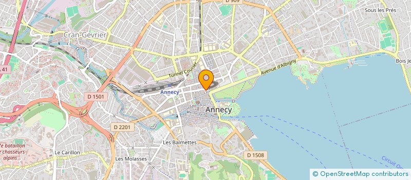 localisation de l'entreprise MB DIGITALS à ANNECY