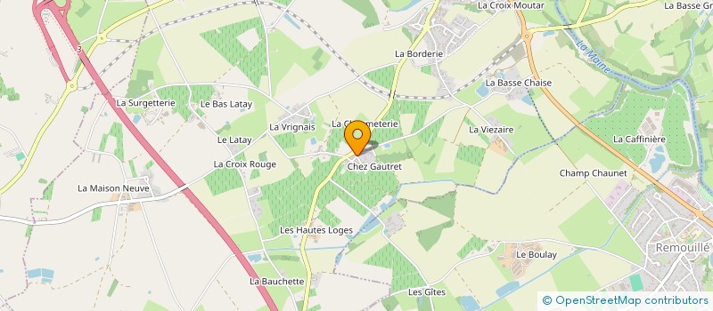 localisation de l'entreprise MB DOM  AIGREFEUILLE-SUR-MAINE