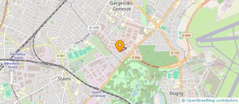 localisation de l'entreprise MB DRIVE-95  GARGES-LES-GONESSE