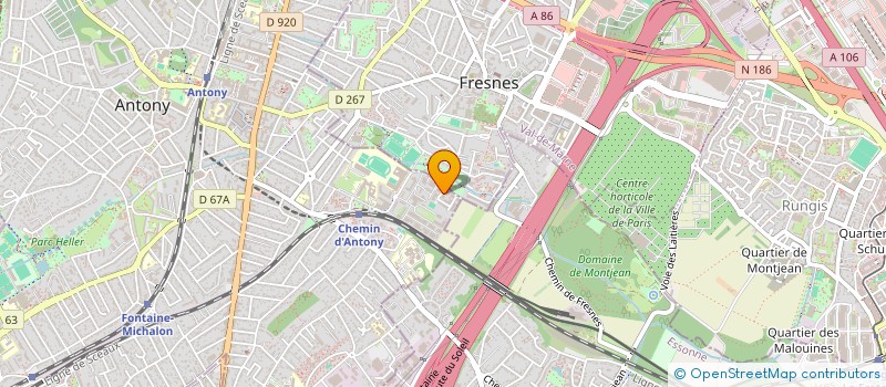 localisation de l'entreprise MB DRIVER à ANTONY