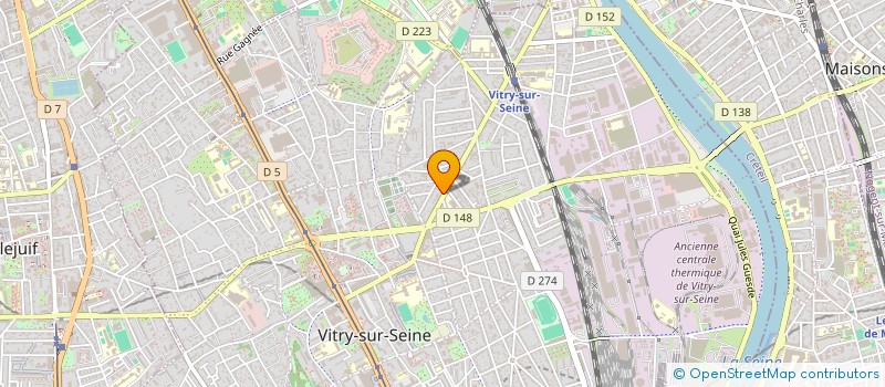 localisation de l'entreprise MB DRIVER  VITRY-SUR-SEINE