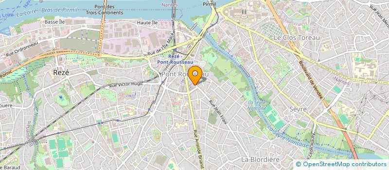 localisation de l'entreprise MB ELECTRICITE  REZE