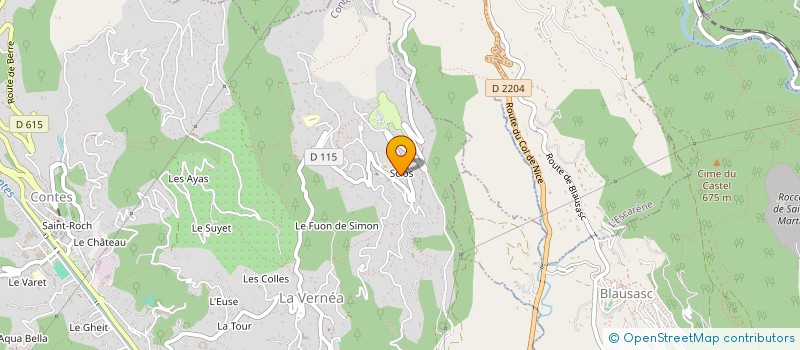 localisation de l'entreprise MB ELECTRIQUE à CONTES