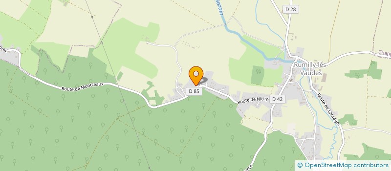 localisation de l'entreprise MB ENERGIE  RUMILLY-LES-VAUDES