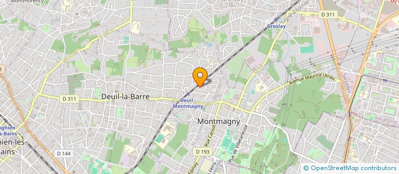 localisation de l'entreprise MB EVENTS LOCATION  DEUIL-LA-BARRE