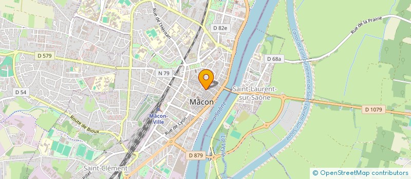 localisation de l'entreprise MB EXPANSION  VILLEFRANCHE-SUR-SAONE