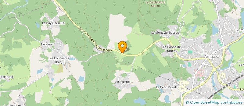 localisation de l'entreprise MB EXPERTISE  AMBAZAC