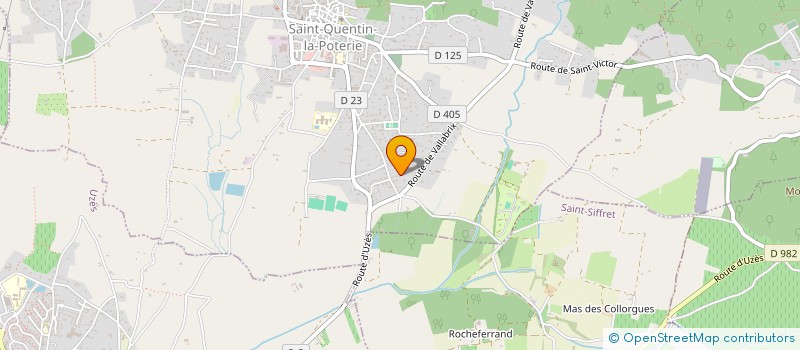 localisation de l'entreprise MB EXPERTISE & AUDIT  SAINT-QUENTIN-LA-POTERIE