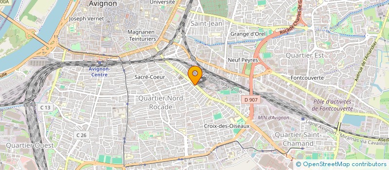 localisation de l'entreprise MB FINANCE CONSULTING à AVIGNON