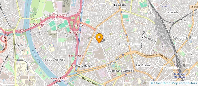 localisation de l'entreprise MB FINANCE & SOLUTIONS  TOULOUSE