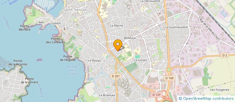 localisation de l'entreprise MB FINITION  SAINT-MALO