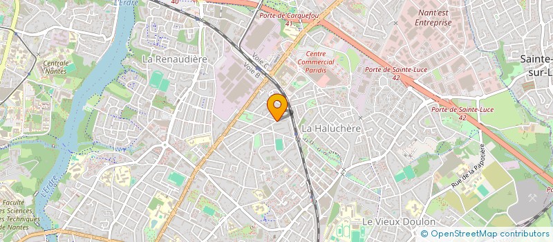 localisation de l'entreprise MB FLASH FOOD à NANTES