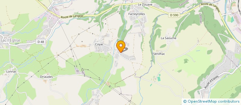 localisation de l'entreprise MB FLUIDES  LE PUY-EN-VELAY