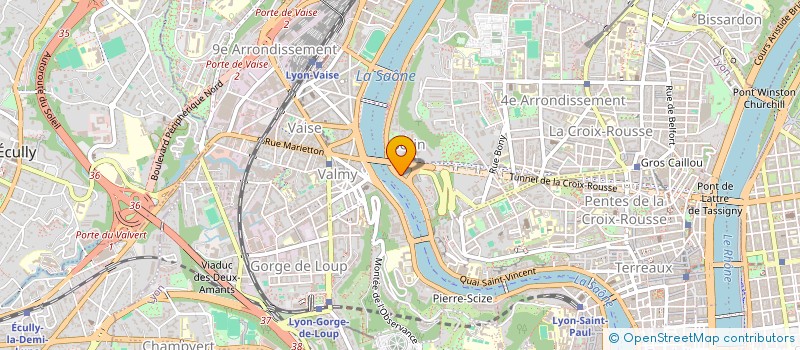 localisation de l'entreprise MB FOOD à LYON