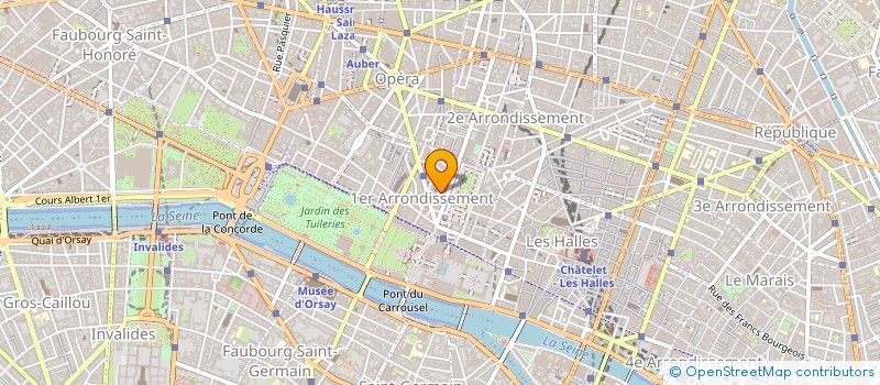 localisation de l'entreprise MB FORMA  PARIS