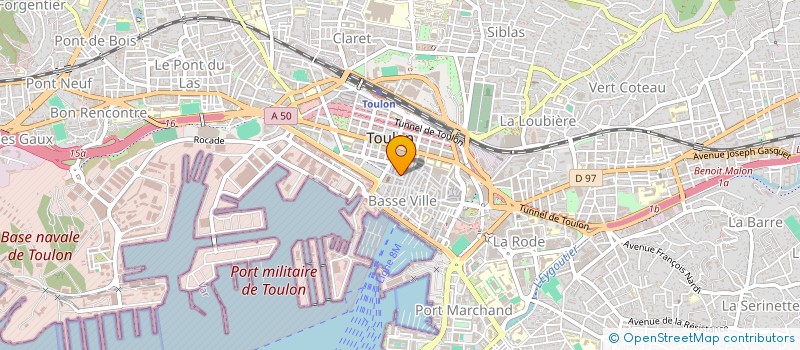 localisation de l'entreprise MB FORMASUD  TOULON