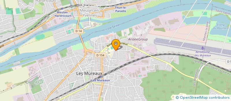 localisation de l'entreprise MB FORMATION à LES MUREAUX