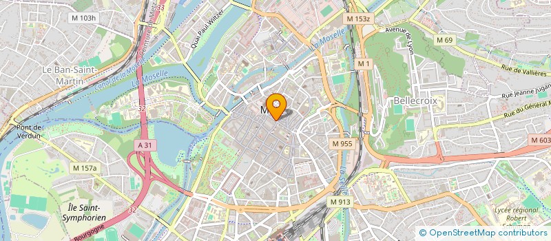 localisation de l'entreprise MB FRANCE à METZ