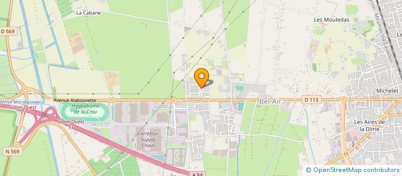 localisation de l'entreprise MB GESTION  SALON-DE-PROVENCE