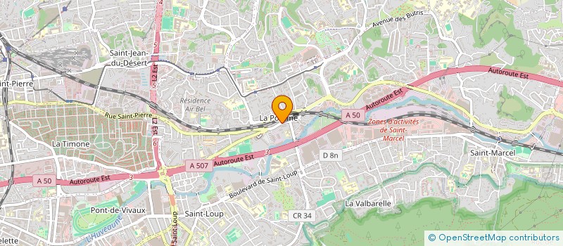 localisation de l'entreprise MB GROUP  MARSEILLE 11EME