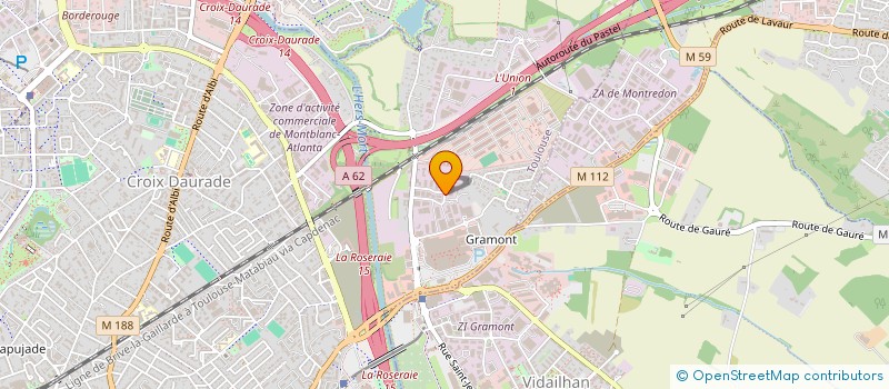 localisation de l'entreprise MB GROUP  TOULOUSE