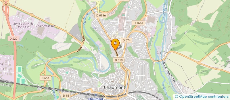 localisation de l'entreprise MB & GS IMMOBILIER à CHAUMONT