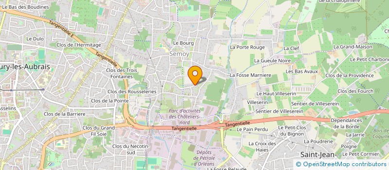 localisation de l'entreprise MB HAB à SEMOY