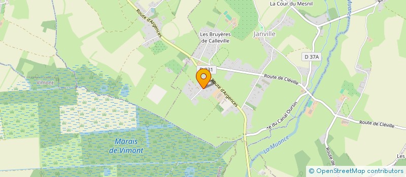 localisation de l'entreprise MB HOLDING  JANVILLE