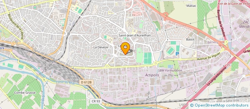 localisation de l'entreprise MB HOME COMPANY  BEZIERS