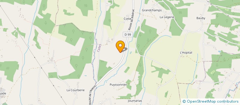 localisation de l'entreprise MB HORIZON  CELLES