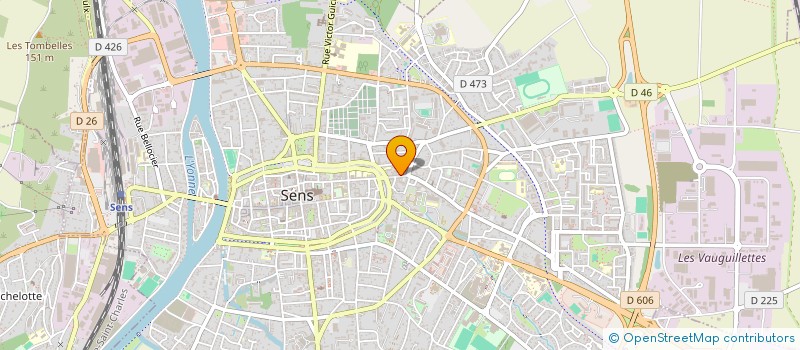localisation de l'entreprise MB IMMO à SENS