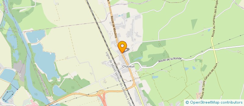 localisation de l'entreprise MB IMMO  VARENNES-SUR-ALLIER