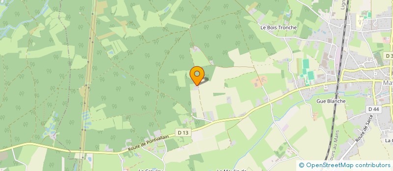 localisation de l'entreprise MB IMMO  MAYET