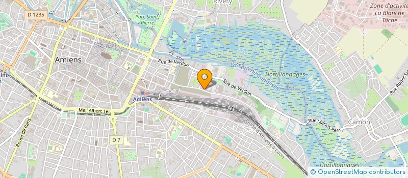 localisation de l'entreprise MB IMMO à AMIENS