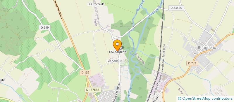 localisation de l'entreprise MB IMMOB  PONS