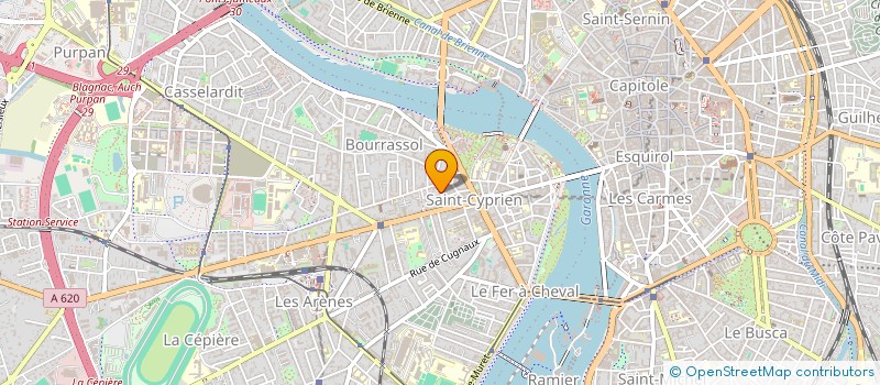 localisation de l'entreprise MB IMMOBILIER à TOULOUSE