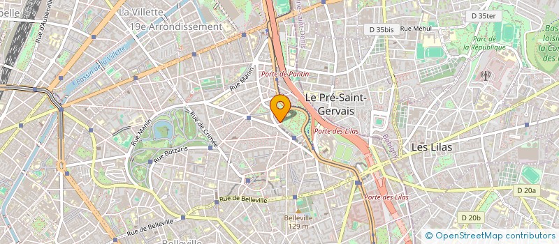 localisation de l'entreprise MB IMMOBILIER  PARIS