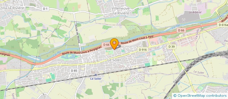 localisation de l'entreprise MB IMMOBILIER  LE SOLER