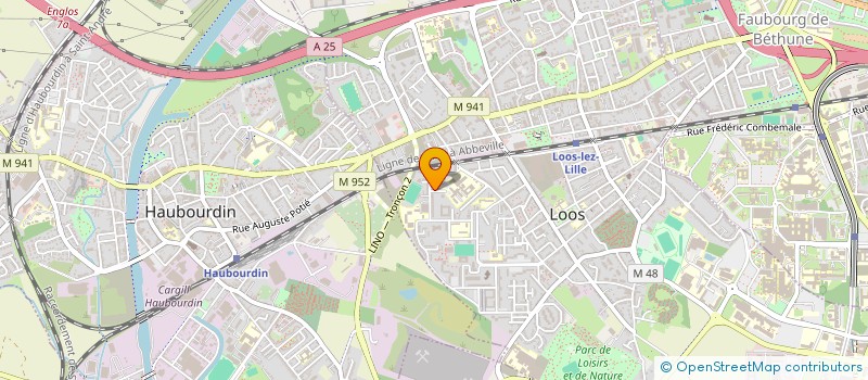 localisation de l'entreprise MB IMMOBILIER  LOOS