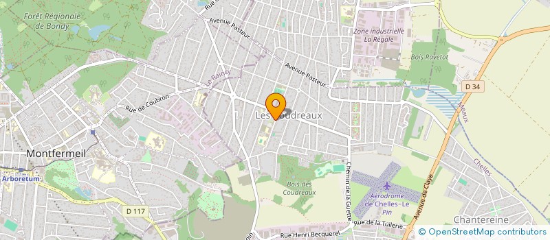 localisation de l'entreprise MB IMMOBILIER  CHELLES