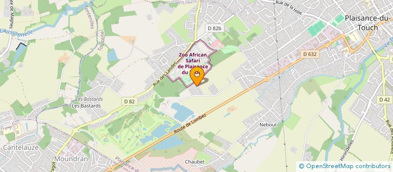 localisation de l'entreprise MB IMMOBILIERS  PLAISANCE-DU-TOUCH