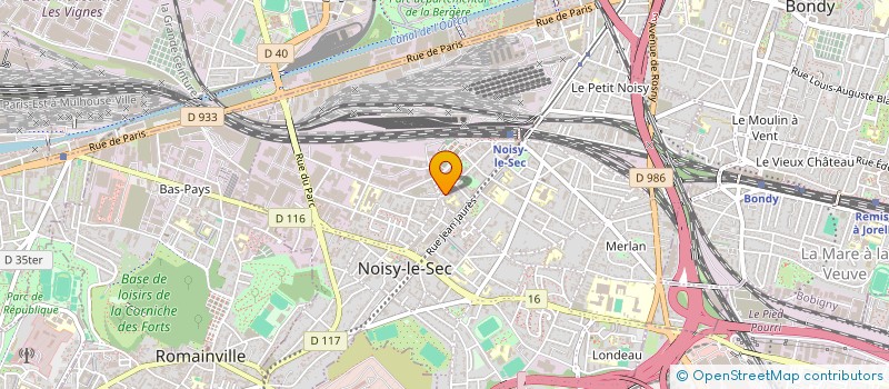 localisation de l'entreprise MB IMO à NOISY-LE-SEC