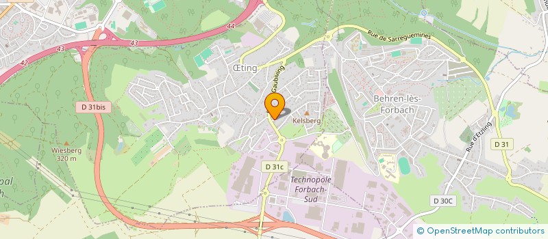 localisation de l'entreprise MB INVEST  TING