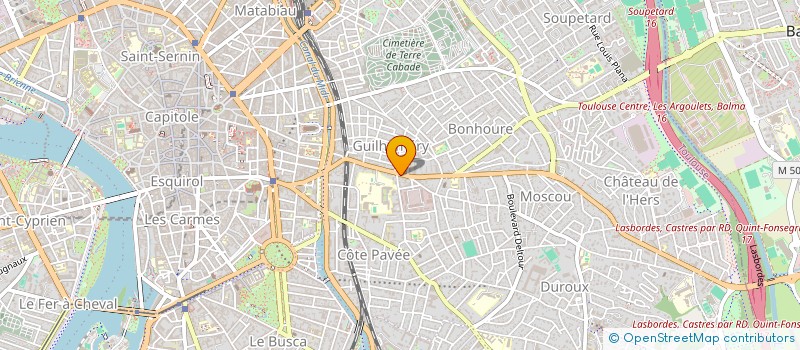 localisation de l'entreprise MB INVEST à TOULOUSE