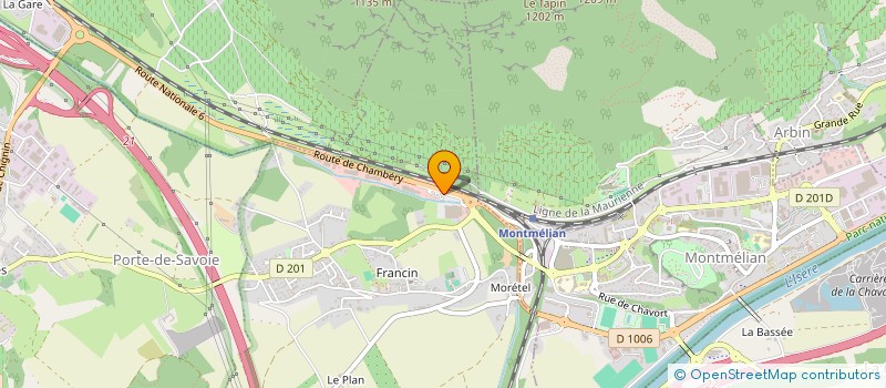 localisation de l'entreprise MB INVEST  PORTE-DE-SAVOIE