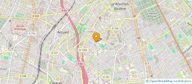 localisation de l'entreprise MB INVEST  LE KREMLIN-BICETRE